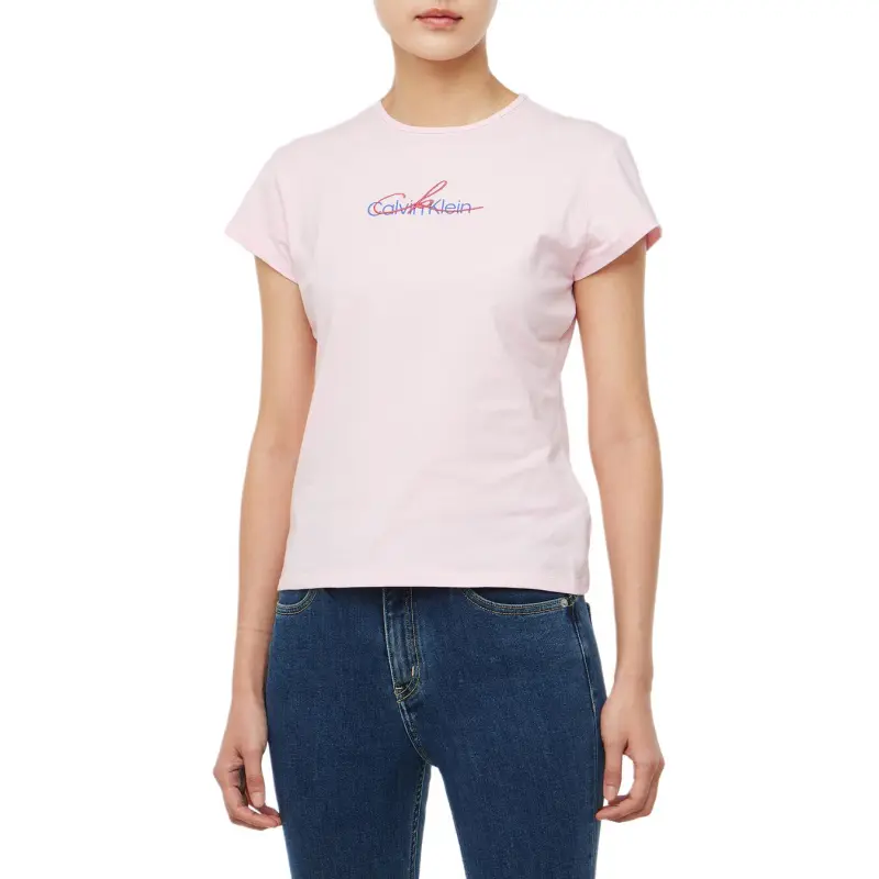 CALVIN KLEIN T Shirt Women's Pink-3