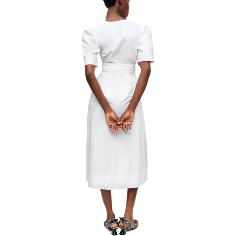 GANNI Bow detailing Dress-4