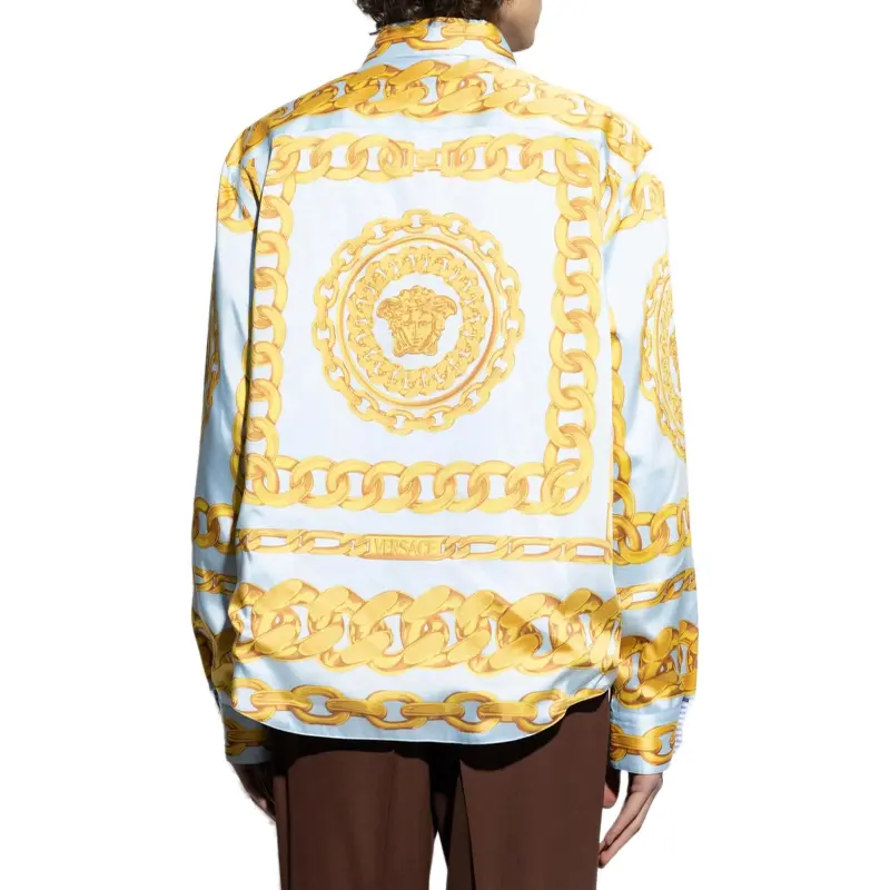 VERSACE Reversible Button Up Shirt-4