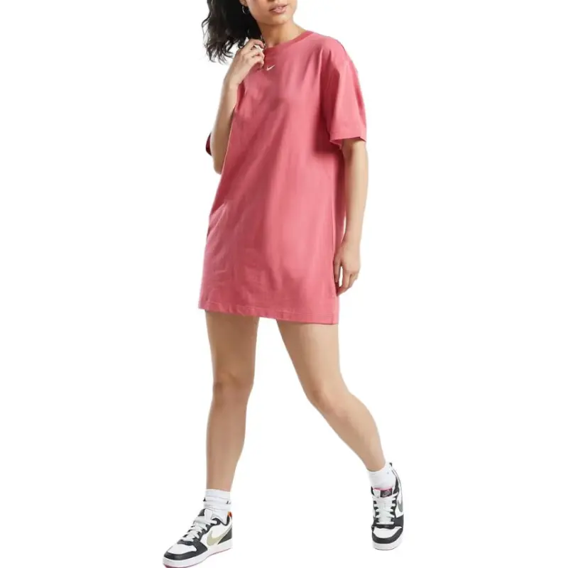 Nike Short Sleeved Dress Women's Pink-1