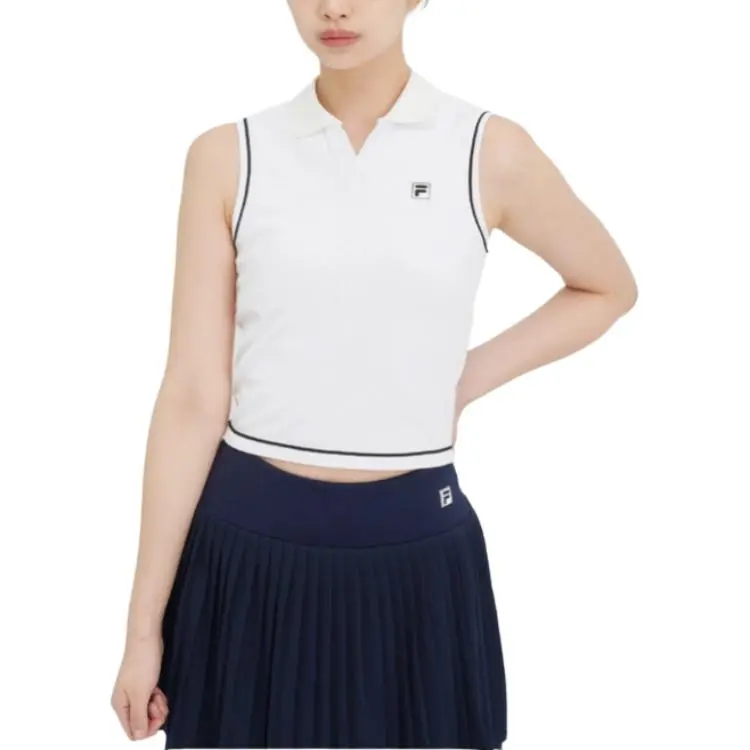 FILA Tank Tops Women's White-3