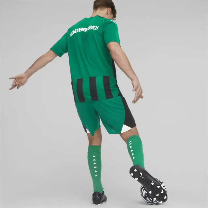 PUMA Borussia Mönchengladbach Football Shorts Soccer Bottoms Men's Power Green-3
