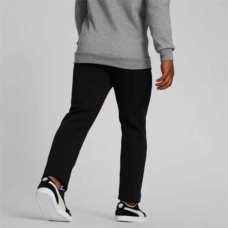 PUMA Essentials Logo Casual Pants Men's Black-3