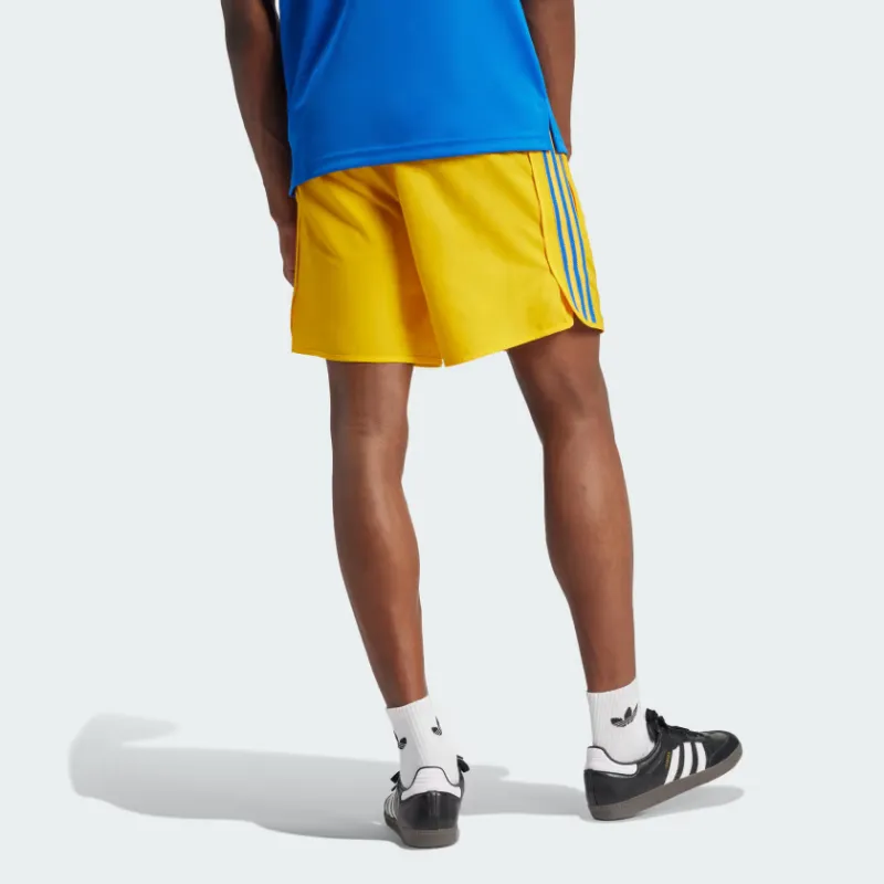 Adidas FOOTBALL SHORTS Soccer Bottom Men's Crew Member Yellow-3