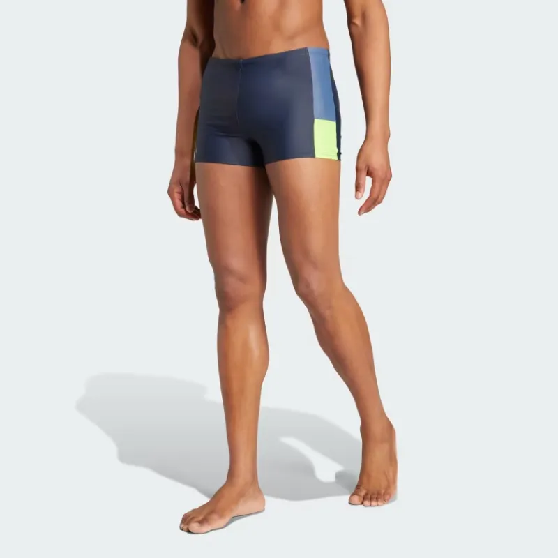 Adidas Swimming Shorts Men's Legend Ink/Used Ink/Bright Lemon-1