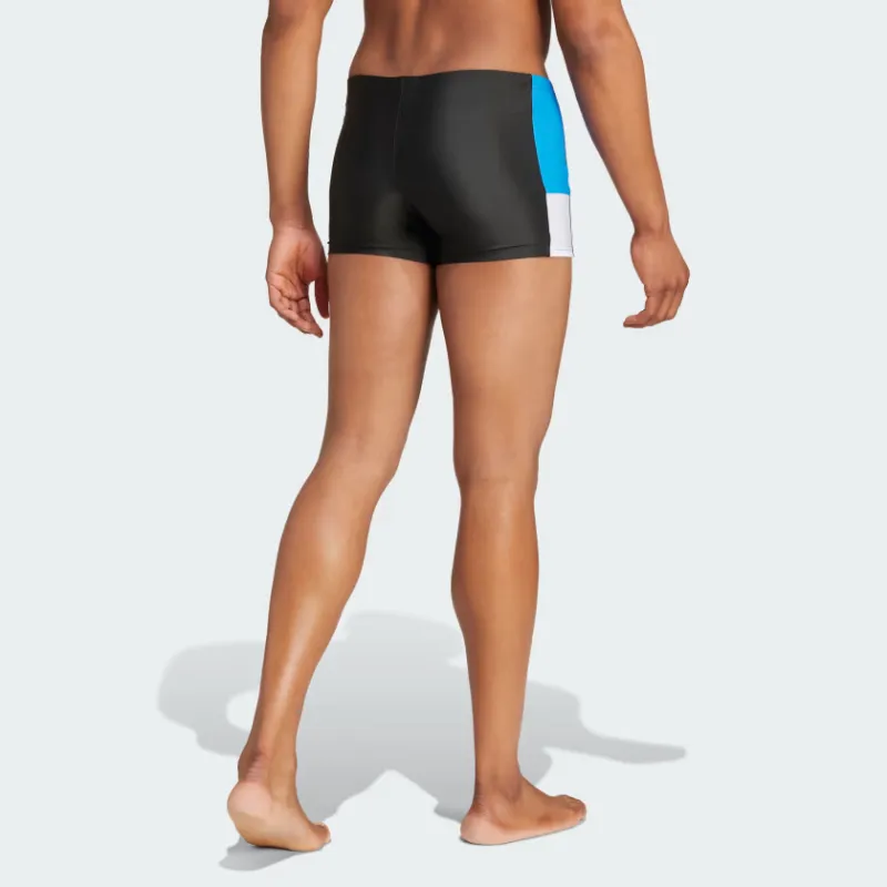 Adidas Swimming Shorts Men's 1 Pack Black / Bright Royal Blue / White-2