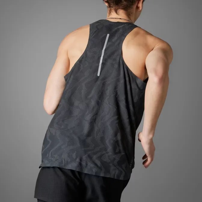 Adidas Free Shipping With AdiClub Ultimate Engineered Running Singlet-2