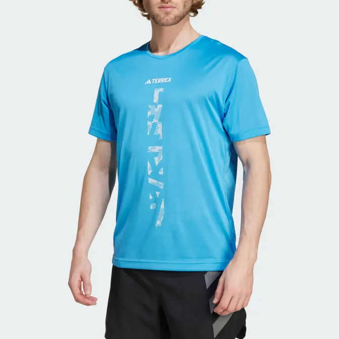 Adidas Terrex Agravic T-Shirt Men's Pulse Blue-1