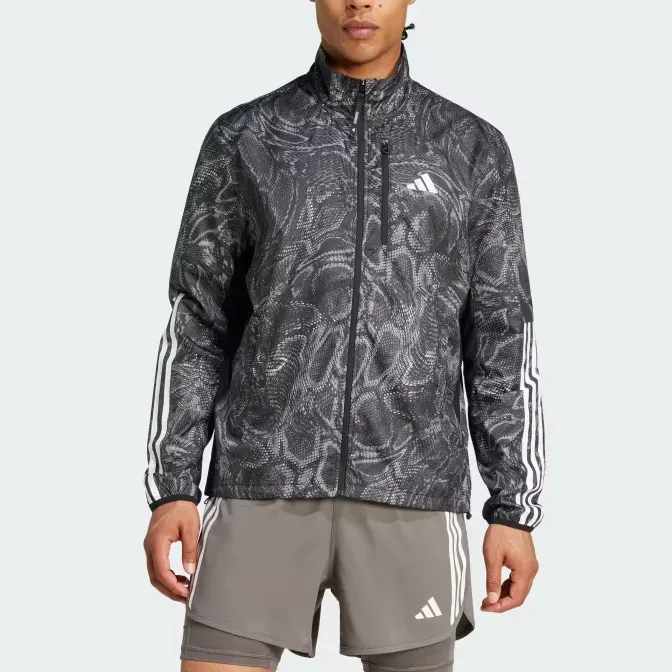Adidas Free Shipping With AdiClub Own The Run Excite WIND.RDY Jacket-1