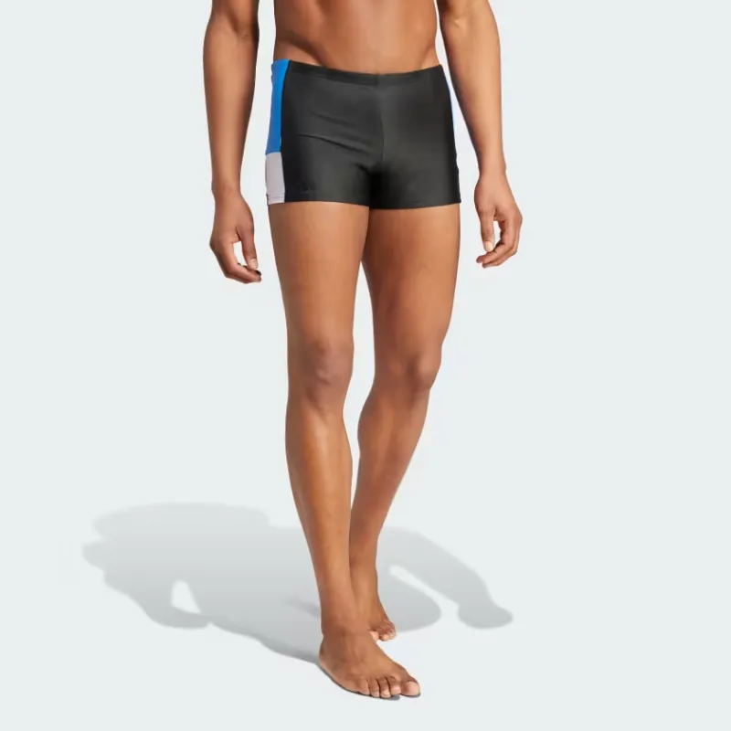 Adidas Swimming Shorts Men's 1 Pack Black / Bright Royal Blue / White-1
