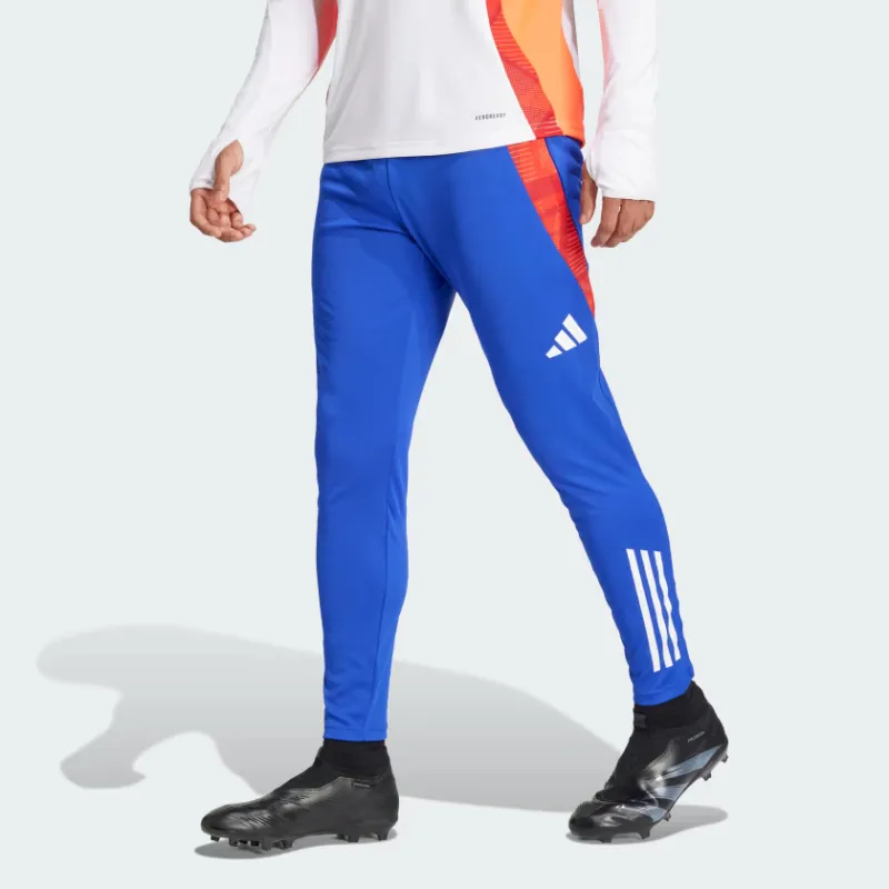Adidas Soccer Bottoms Men's Clear Blue/White-1