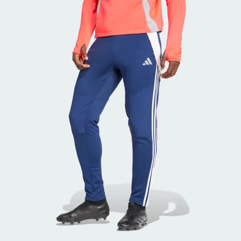 Adidas Knitted Sweatpants Men's Marine Blue-2