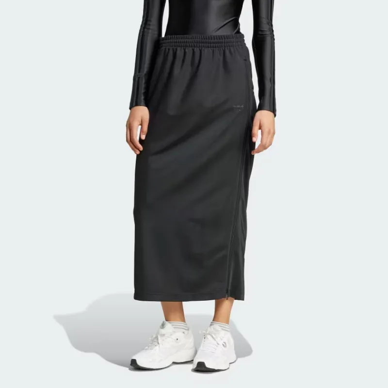 Adidas Casual Long Skirts Women's Black-1