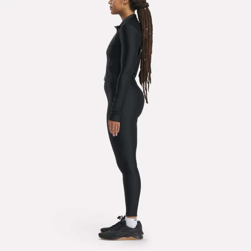 Reebok Classic Respect Her Leggings Leggings Women's Black-3
