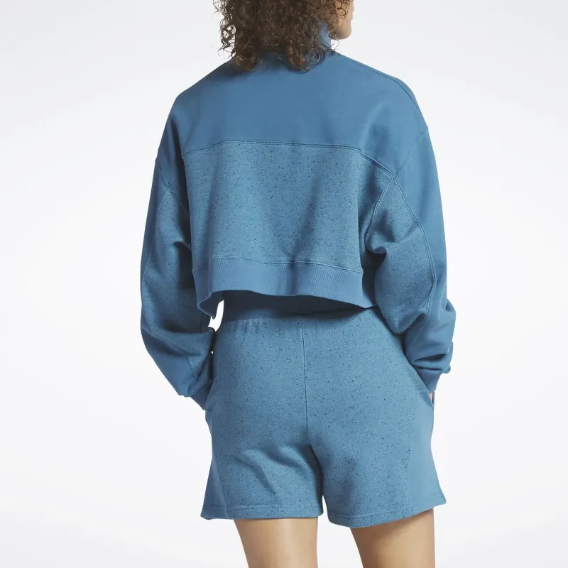 Reebok Classics Sweatshirt Women's Steel Iron Blue-2