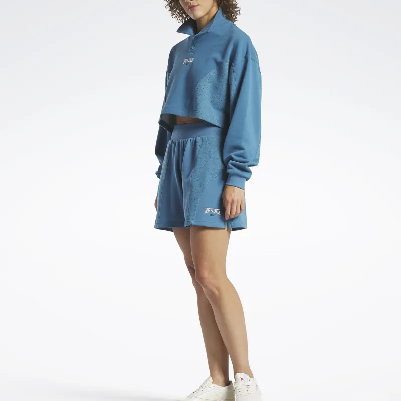 Reebok Classics Sweatshirt Women's Steel Iron Blue-3