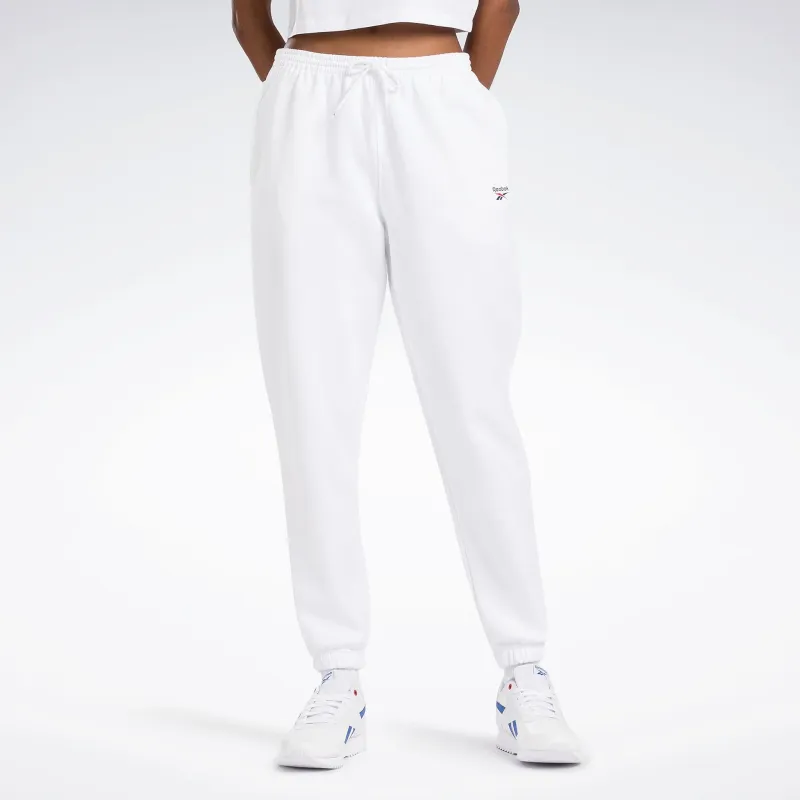 Reebok Identity Knitted Sports Pants Women's White-1