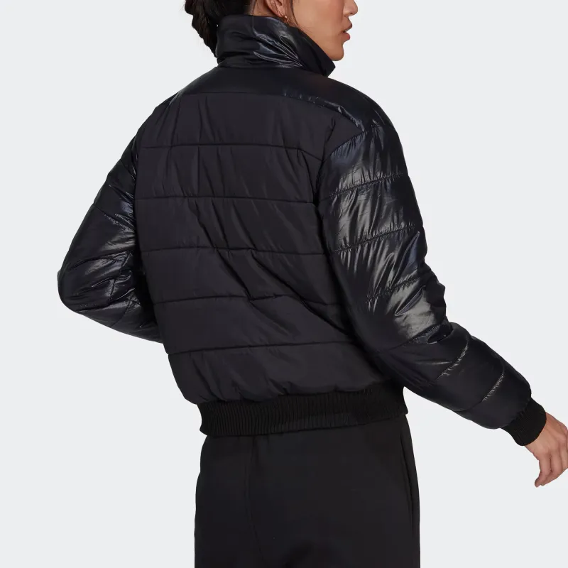 Adidas Blocked Jacket Puffer Jacket Women's Black-5