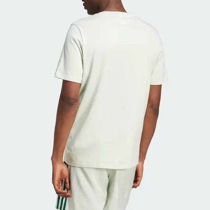 Adidas Essentials Single Jersey Big Logo T Shirt-2