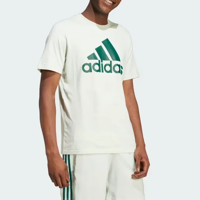 Adidas Essentials Single Jersey Big Logo T Shirt-3