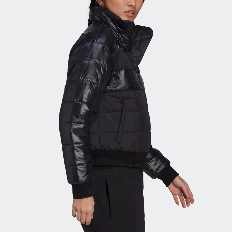 Adidas Blocked Jacket Puffer Jacket Women's Black-3
