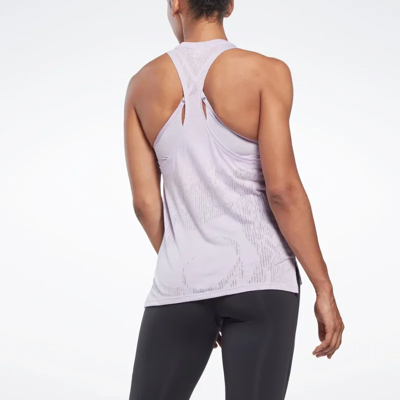 Reebok Burnout Tank Top Sport Vests Women's Purple Green Oasis-3