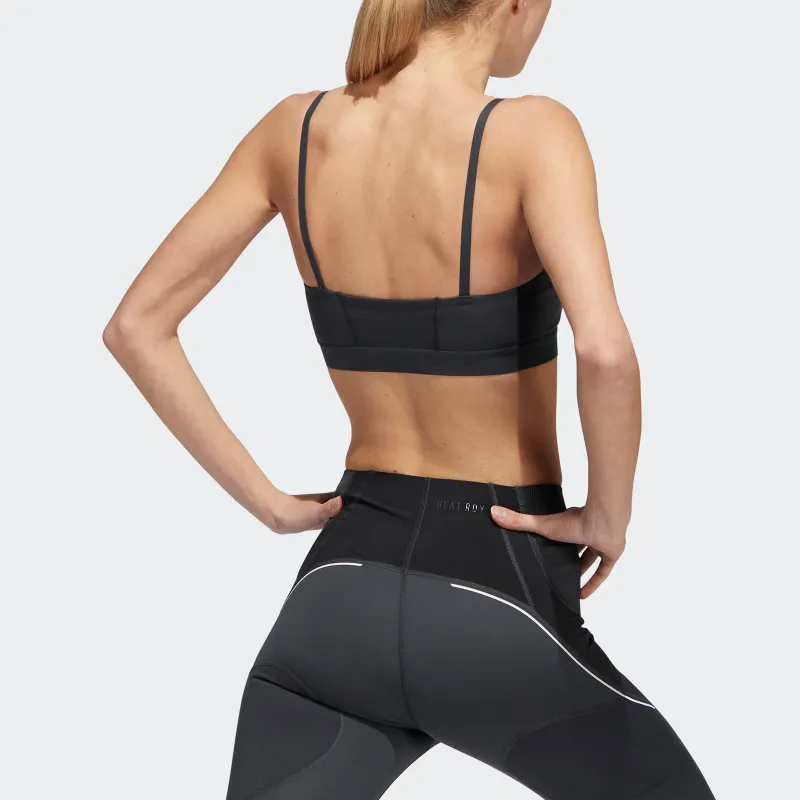 Adidas AEROIMPACT LIGHT SUPPORT BRA Sports Underwear Women's Carbon Black-2