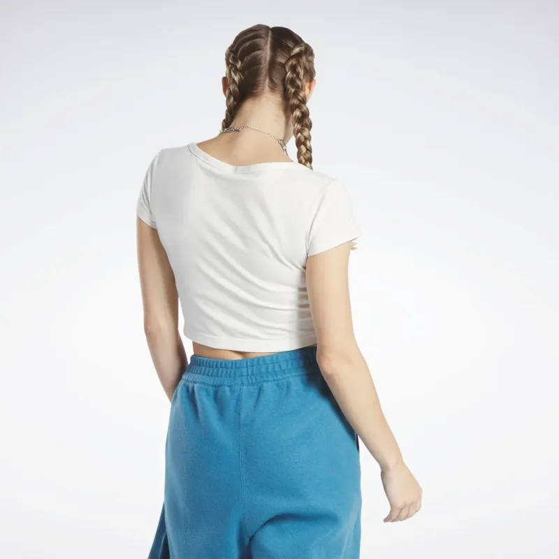 Reebok T-Shirts Women's Chalk-4