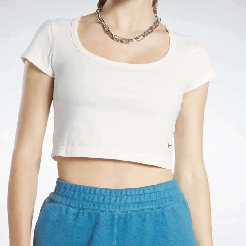 Reebok T-Shirts Women's Chalk-3