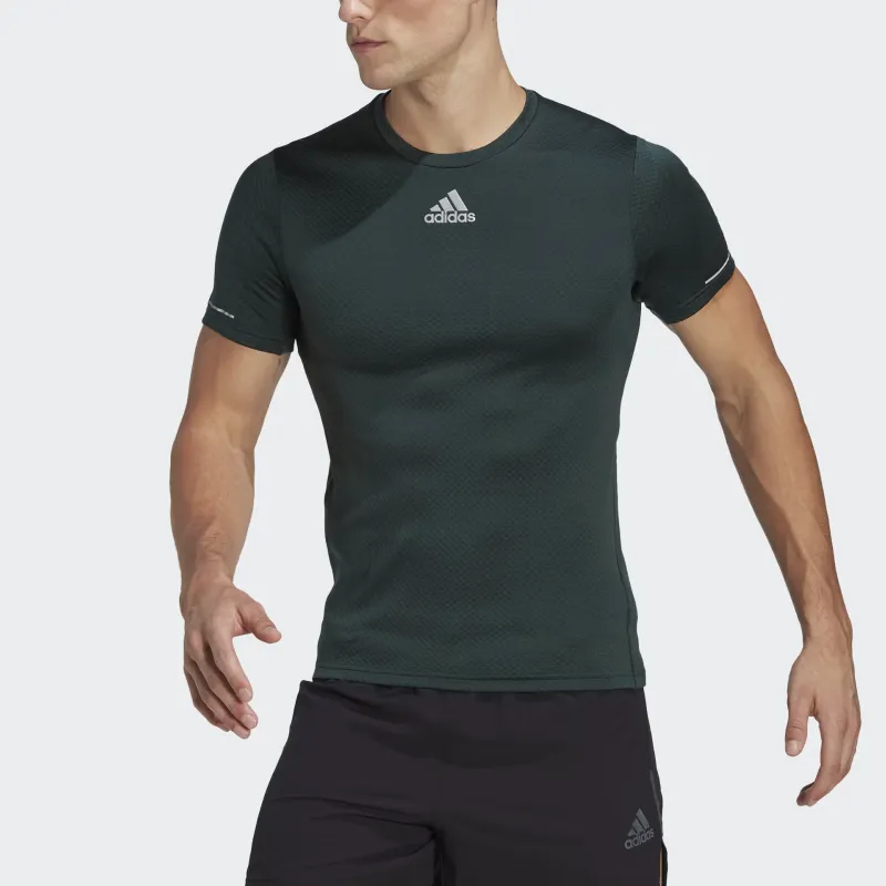 Adidas X-CITY T-Shirt Men's Dark Shadow Green-1
