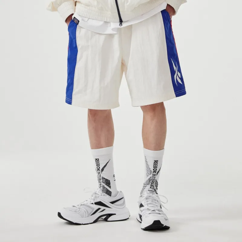 Reebok DOUBLE VECTOR Casual Shorts Men's White-2