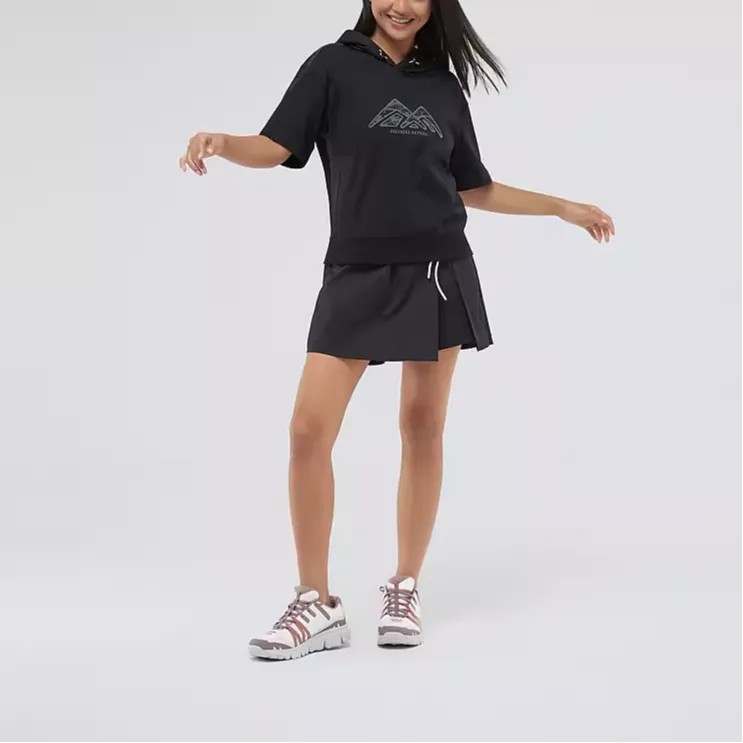 Skechers T Shirt Women's Carbon Black-3