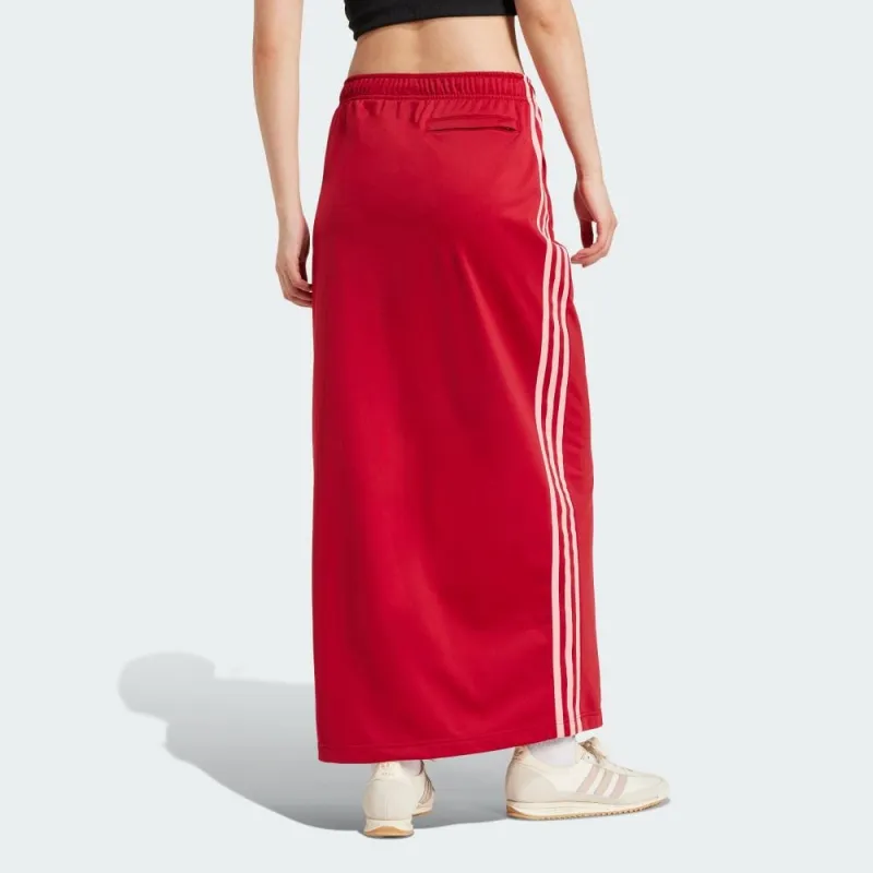 Adidas Originals Casual Long Skirt Women's Red-2