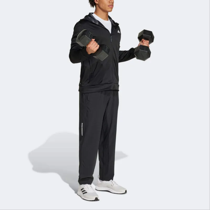 Adidas Gym+ Casual Pants Men Black-3