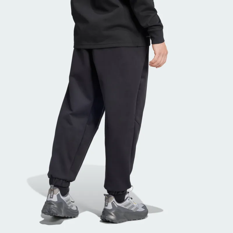 Adidas x TERREX X National Geographic FW24 ©NATIONAL GEOGRAPHIC AEROREADY Knitted Sports Pants Men Black-4