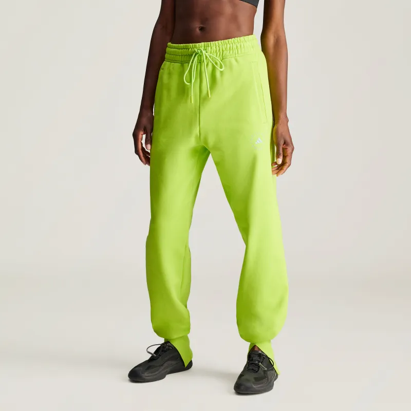 Adidas FW24 Knitted Sports Pants Women's Neon Green-3