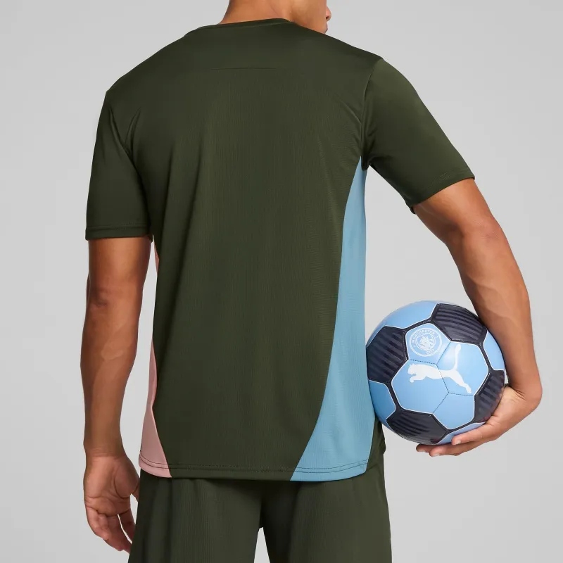 PUMA Manchester City FW24 Soccer Jerseys Men's Green-3