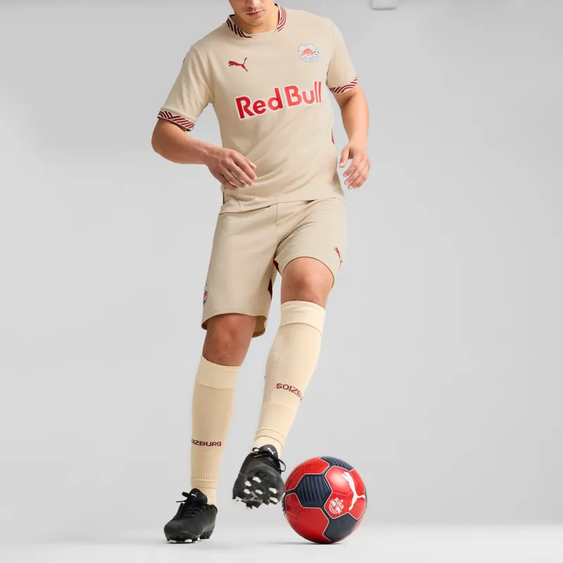 PUMA FC Red Bull Salzburg FW24 Soccer Bottoms Men's Wheat Flake-2