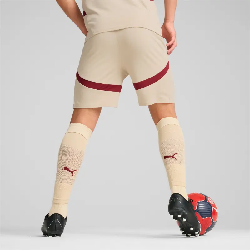 PUMA FC Red Bull Salzburg FW24 Soccer Bottoms Men's Wheat Flake-4