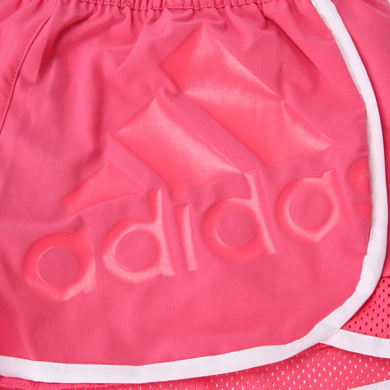 Adidas SHORT WV BOS Casual Shorts Women's Rose Red-3