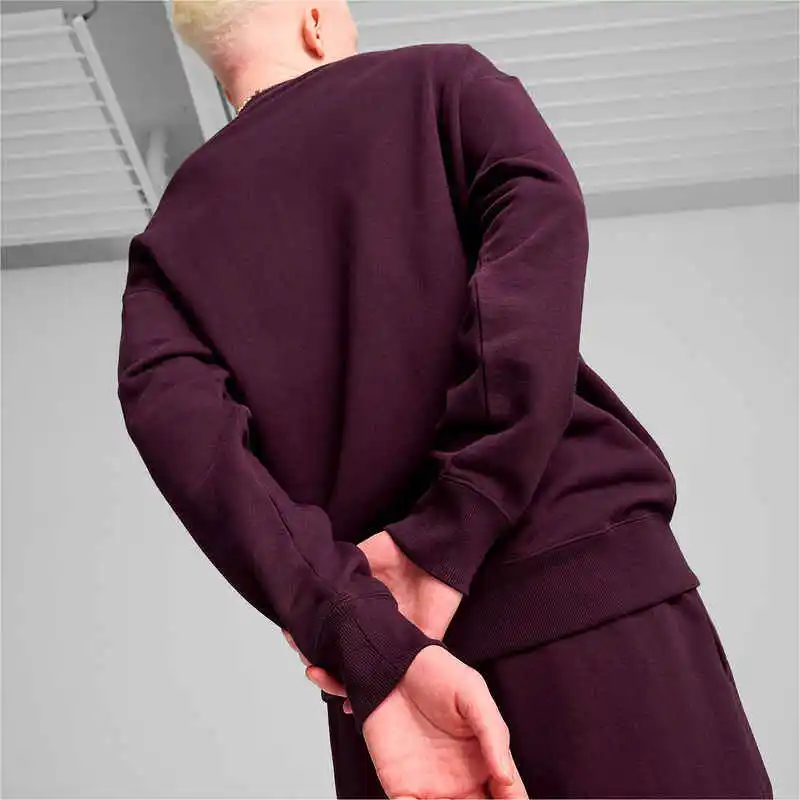 PUMA Sweatshirt Unisex Burgundy-1