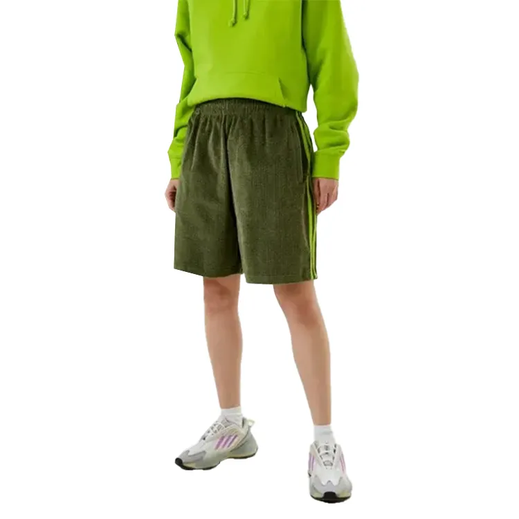 Adidas Ivy Park Halls Of Ivy Corduroy Shorts All Gender Wild Pine-2