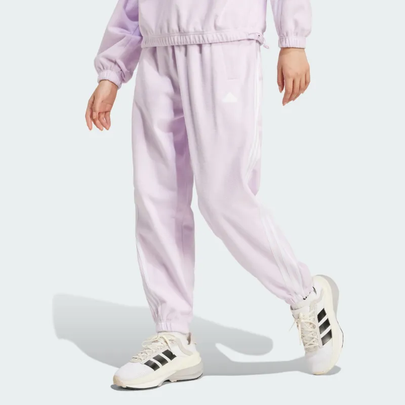 Adidas Future Icons FW24 Casual Pants Women's Ice Lavender-1