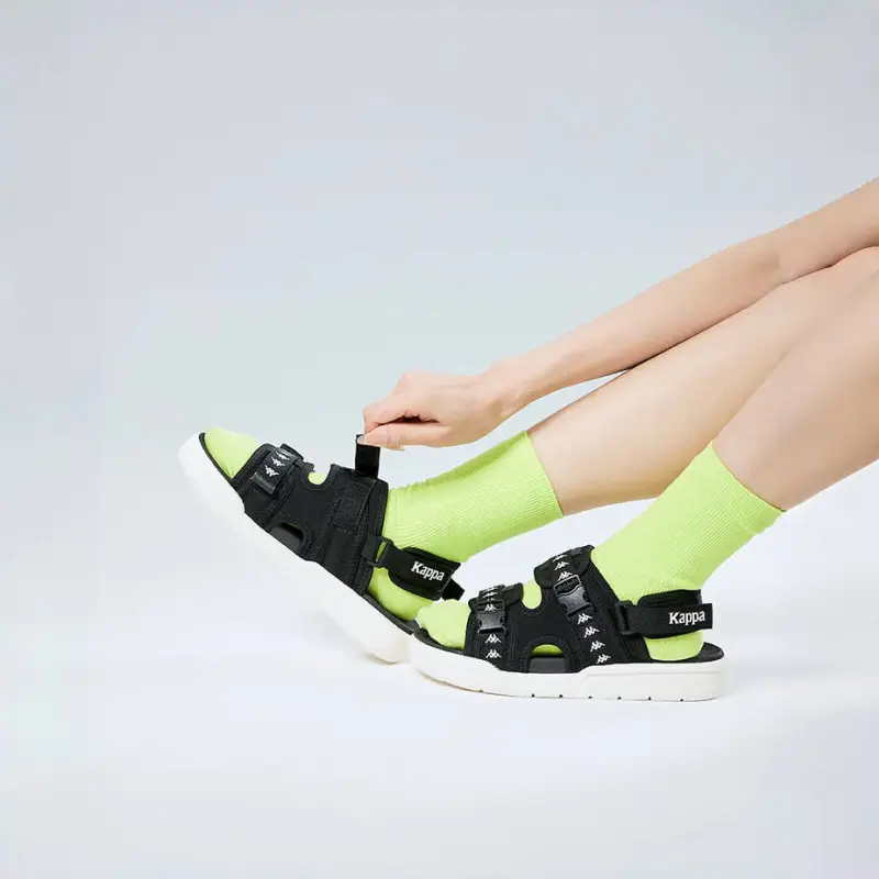 Kappa Sports Sandals Unisex Black-6