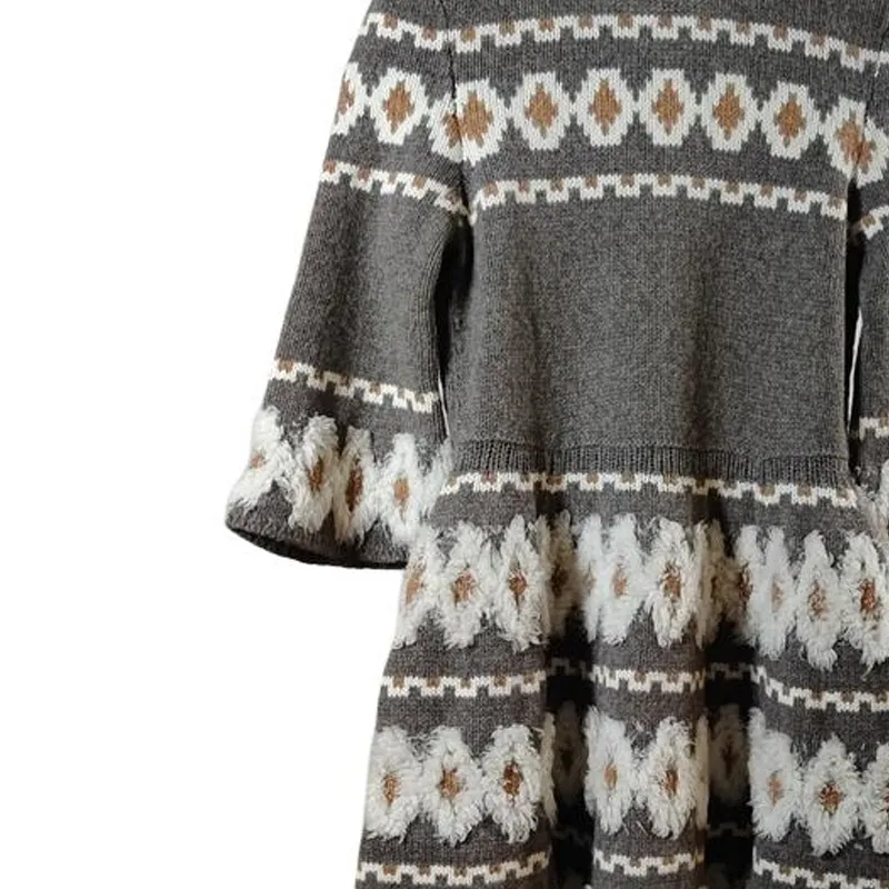 CHANEL 24 New Spring And Summer Arrivals Long Sleeved Dresses Women's Gray-5