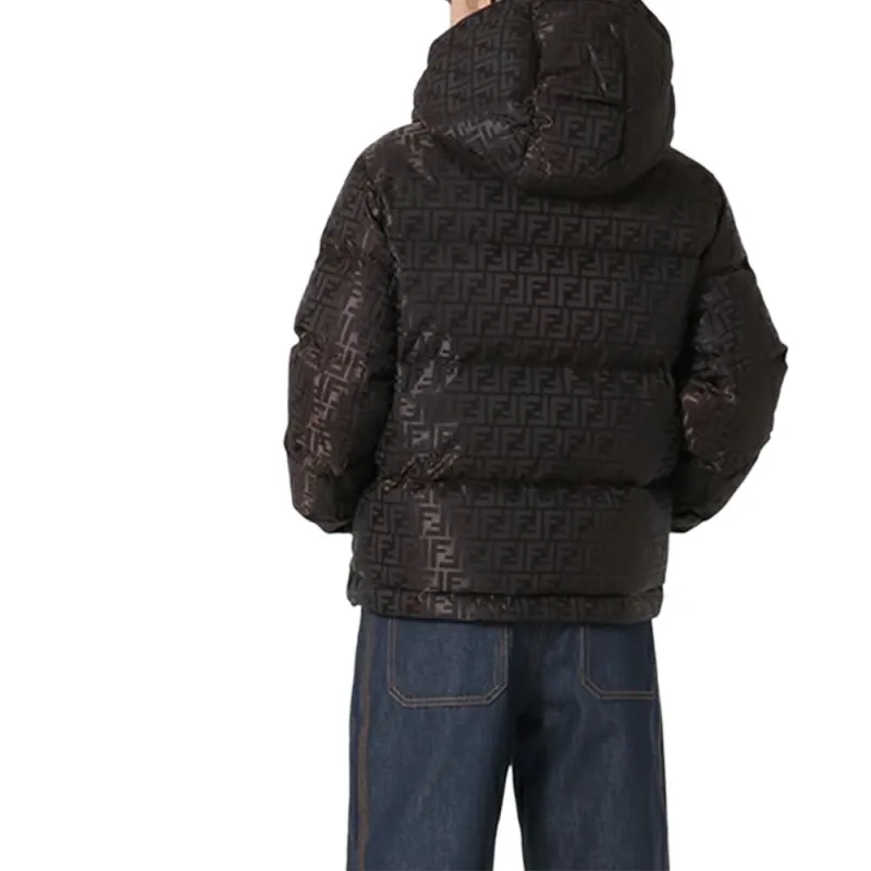 FENDI FF pattern Puffer Jacket-2