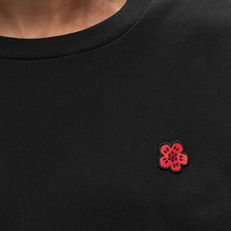 KENZO Boke Embroidered Long Sleeved T Shirt-3