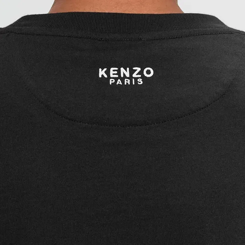 KENZO Boke Embroidered Long Sleeved T Shirt-4
