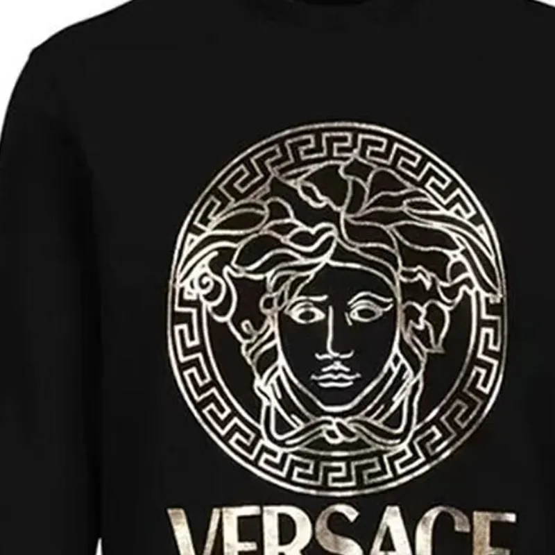 VERSACE SS24 Sweatshirt Men's Black-5