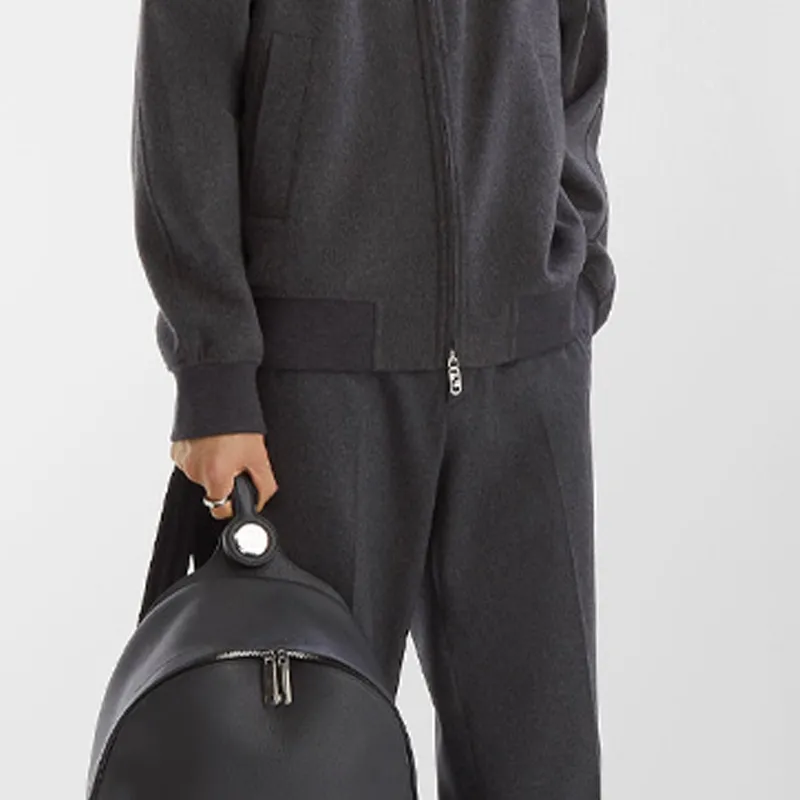 FENDI FW24 Jackets Coats Men's Gray-3